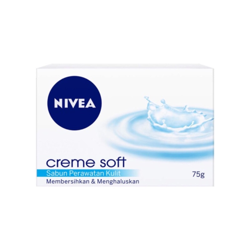 NIVEA Sabun Batang Creme Soft 5 x 75 gr