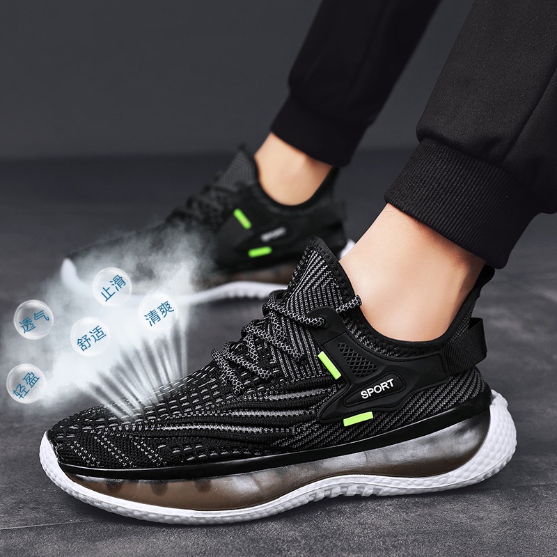 JAKARTAWHOLESALE [COD] 117824 SEPATU OLAHRAGA PRIA SNEAKERS CASUAL SPORT IMPORT BERTALI NYAMAN DIPAKAI MURAH