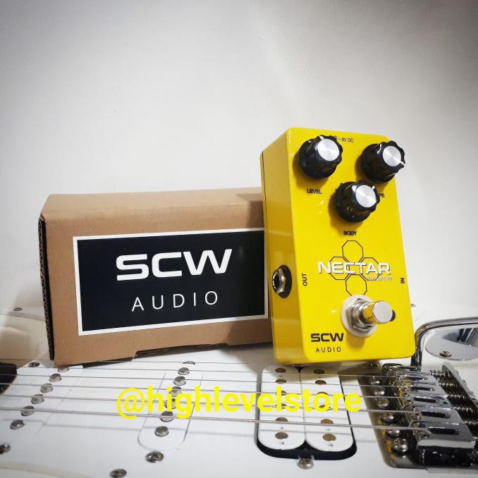 Scw Audio Nectar Fuzzdrive - Fuzz Overdrive Boost - Efek Effect Pedal