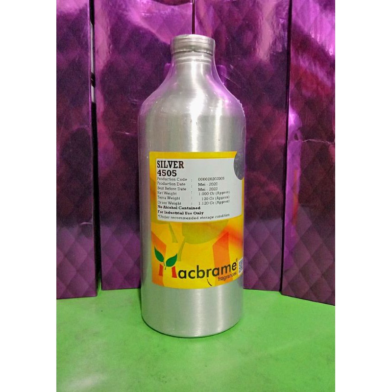 grosir bibit parfum murni segel 500 ml inspired by silver