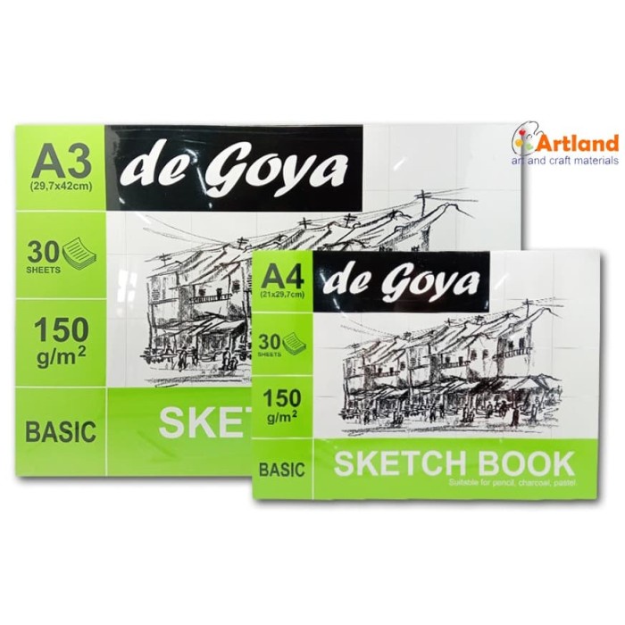 

(DISKON TERMURAH) De Goya Sketch Book A3