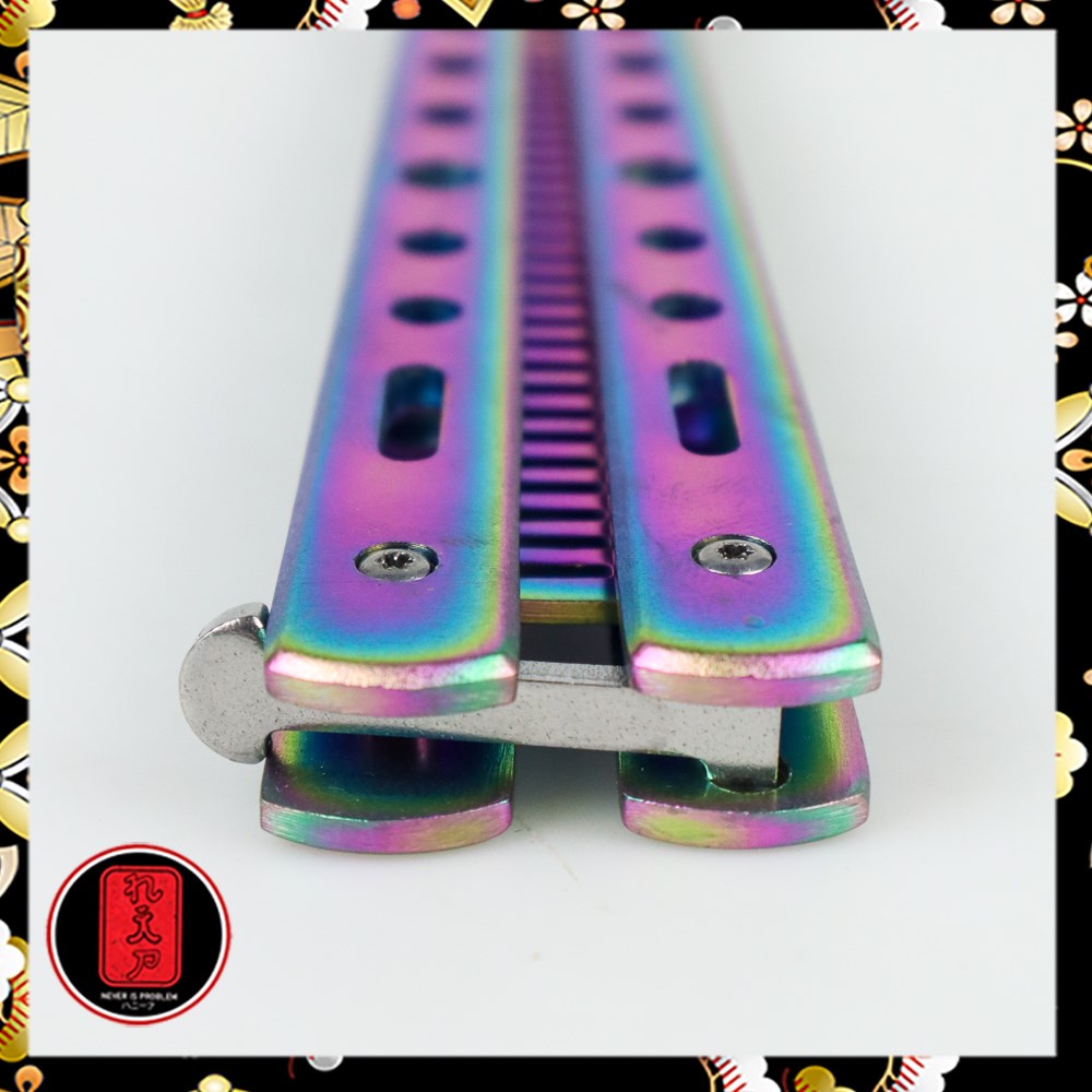 Sisir Besi Butterfly Balisong Multi-Color