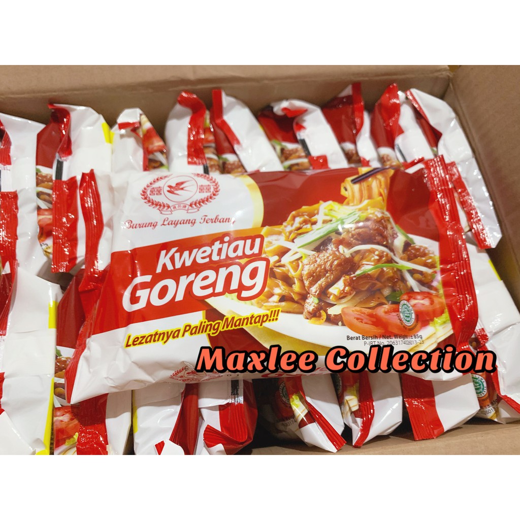 

Kwetiaw Kwetiau Goreng Cap Burung Layang Terbang 85 Gram / KWETIAU KUAH