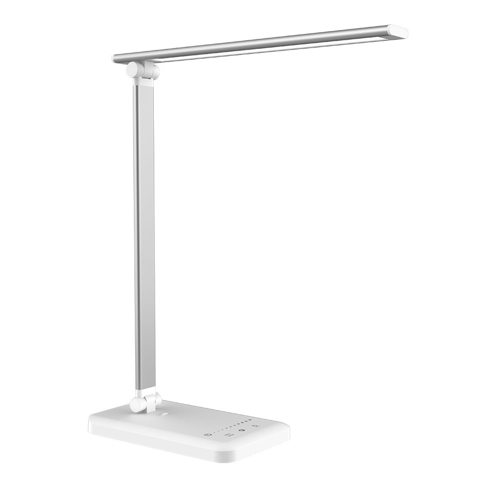 Lampu Baca LED Desk Lamp USB Rechargeable - PH376 - White