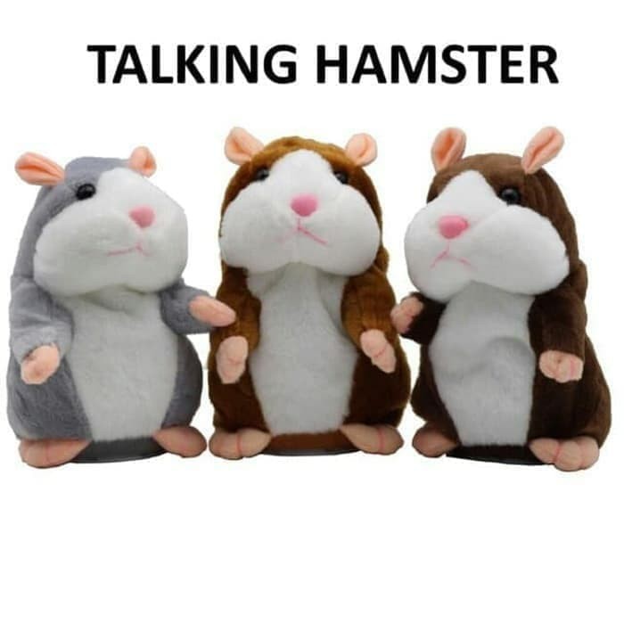 Mainan Boneka Anak Bisa Bicara - Talking Hamster