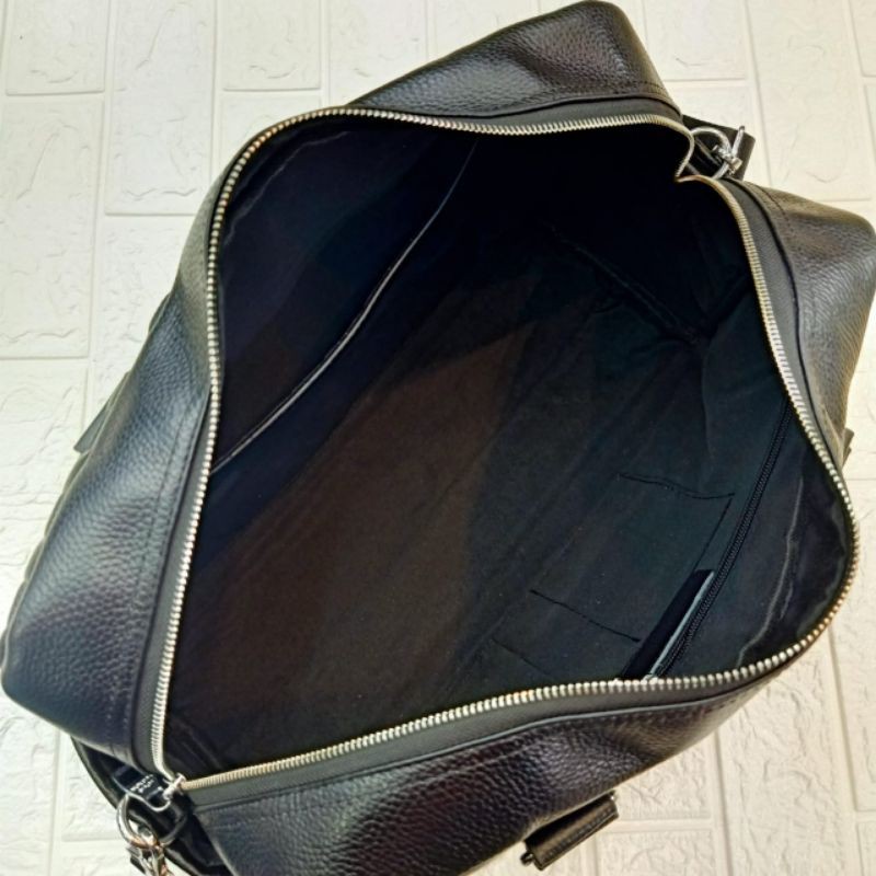 Tas Travel Gucci Leather Tas Kulit Asli