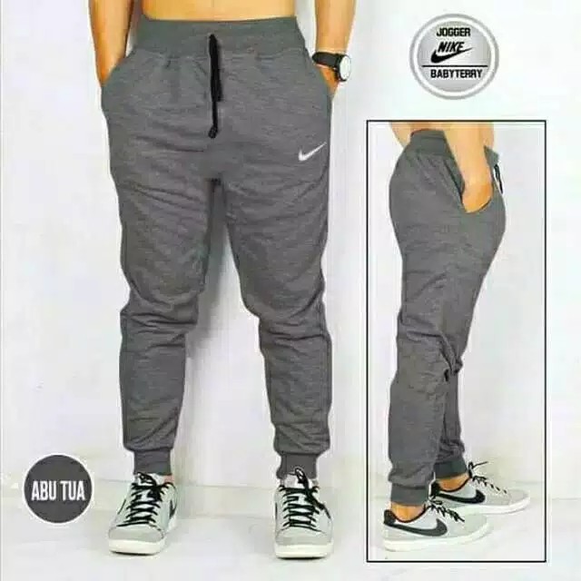 [Bayar Di Tempat] Celana Joger Pria Sweatpants Training All Size