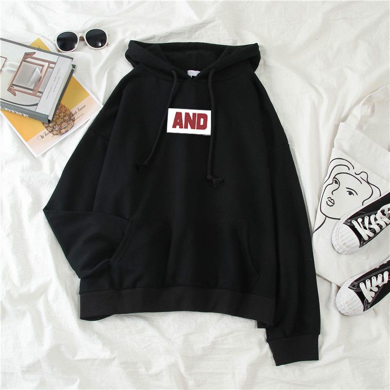 Hoodie Pria Wanita Korean Style And Simple Bahan Fleece