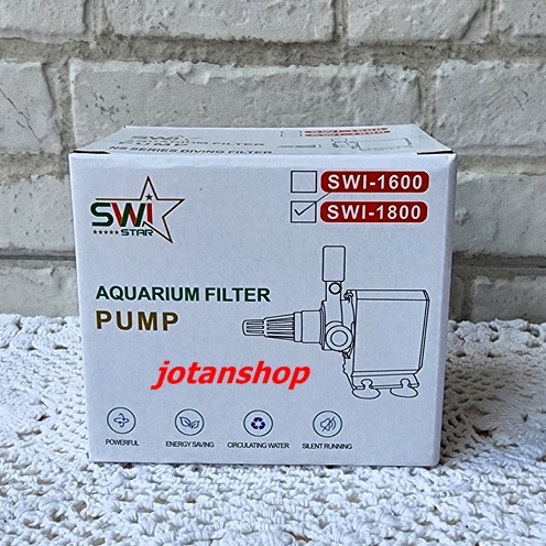 SWI STAR 1800 SWI1800 mesin Pompa filter celup power head aquarium aquascape powerheads SWI-1800