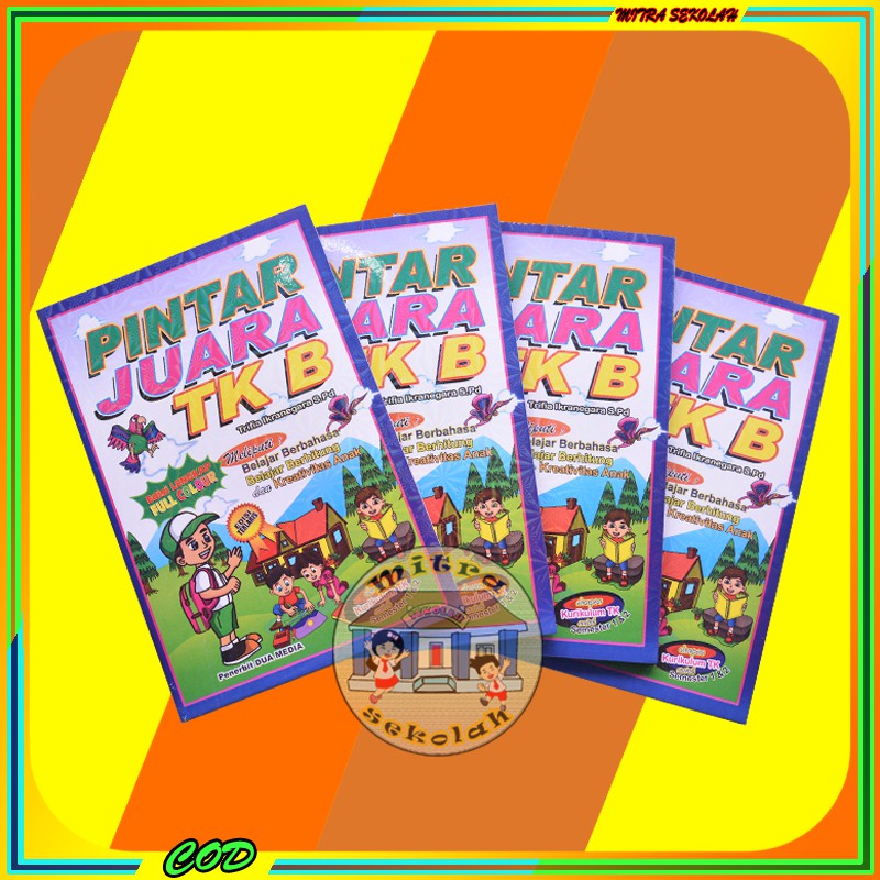 BUKU BELAJAR MEMBACA PINTAR JUARA TK B