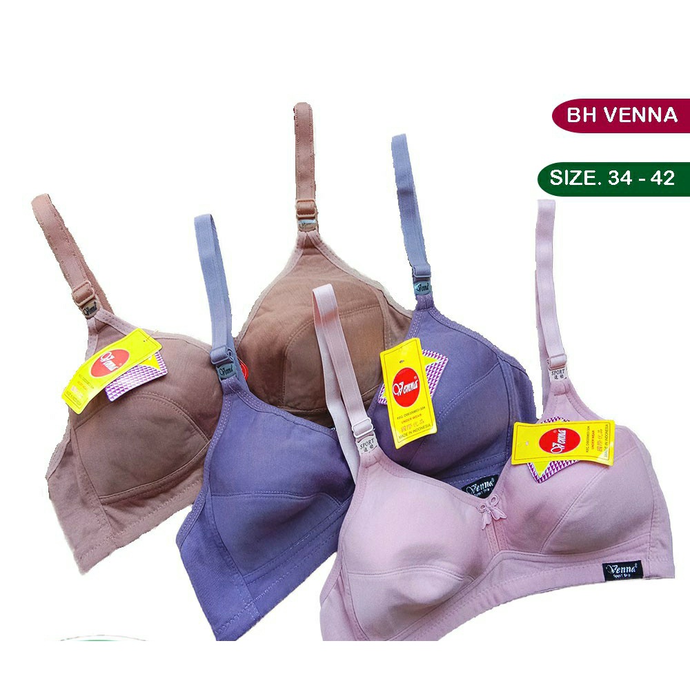 SS - 6 Pcs Bra Wanita Sport Venna / Sport Bra Venna / BH Venna