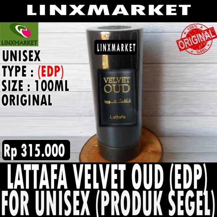 ORIGINAL LATTAFA VELVET OUD (EDP) FOR UNISEX 100ML