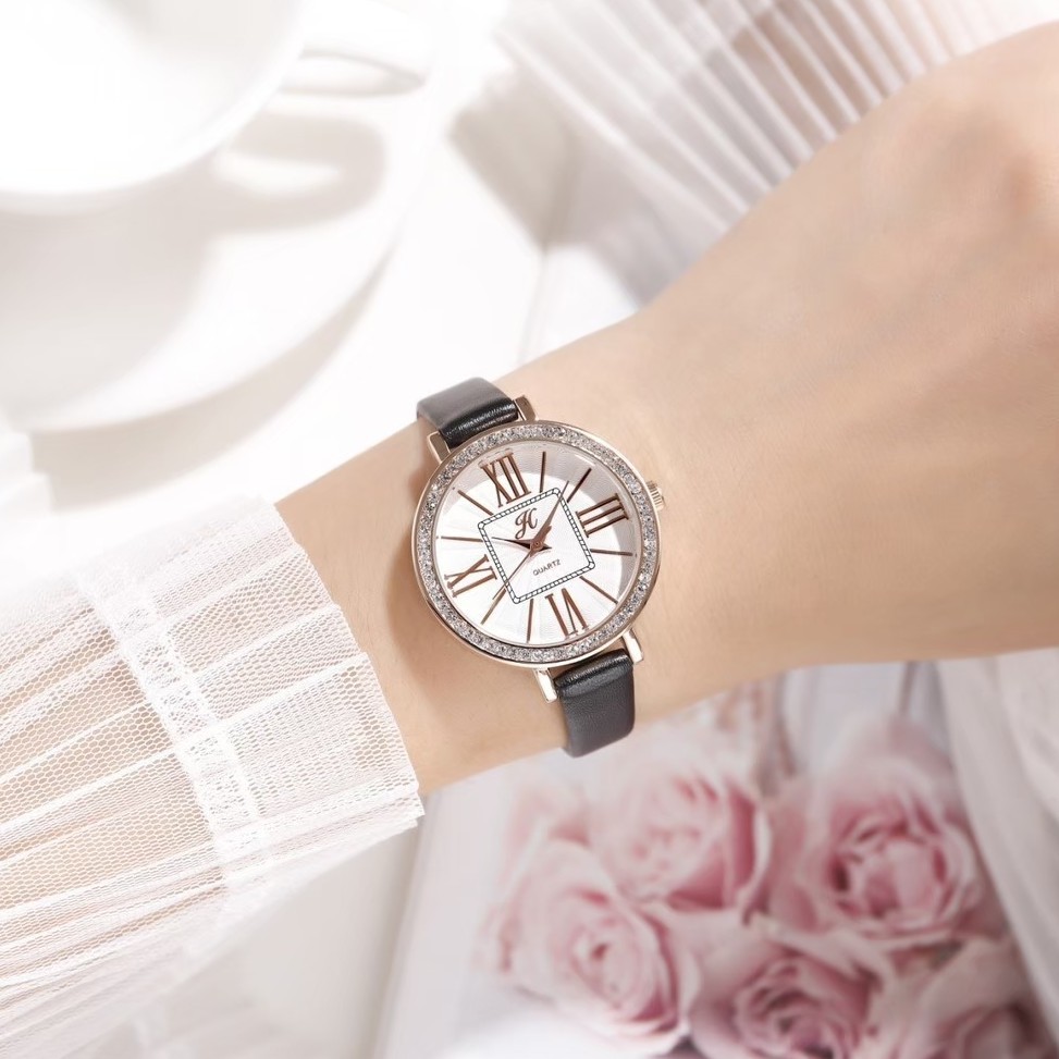 Jims Honey Jam Tangan 8089 Wanita Jimshoney Import Elegan Murah Ori Analog Quartz Fashion JH