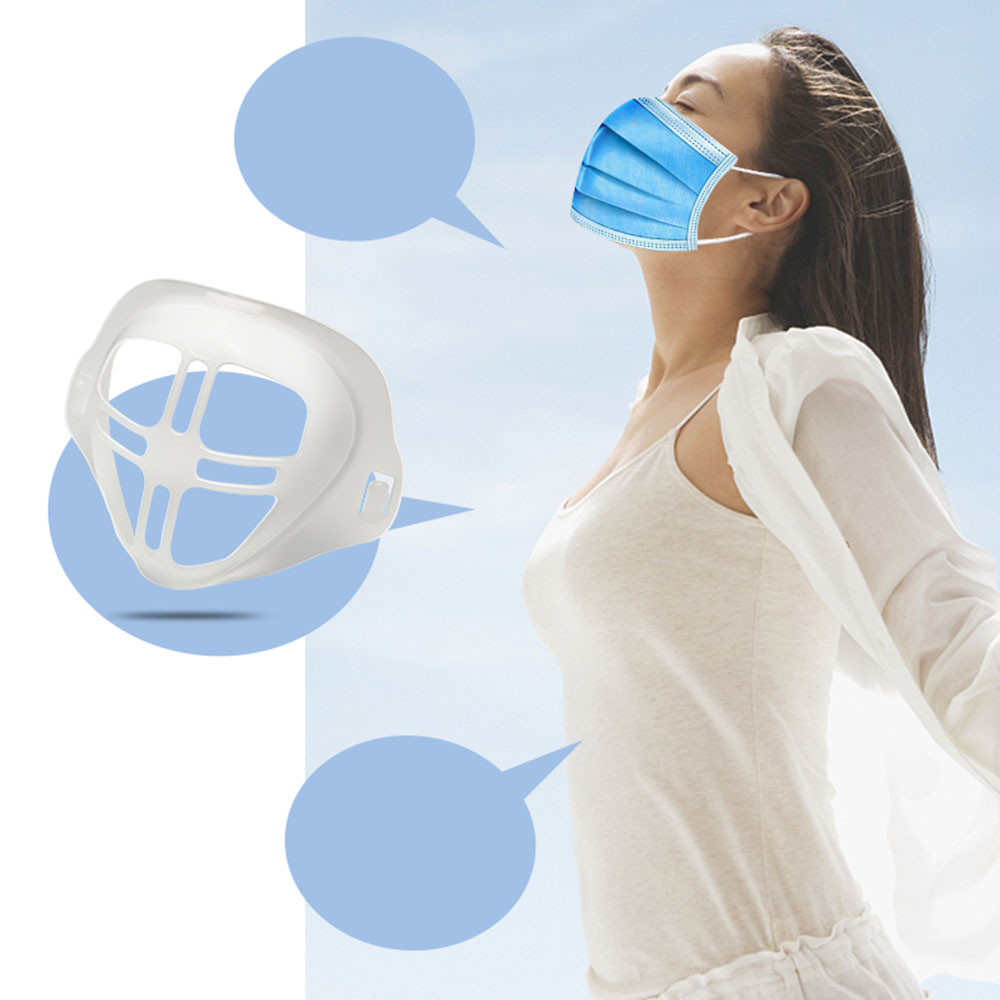 Holder Pelindung Masker Tiga Dimensi Breathable Tahan Air