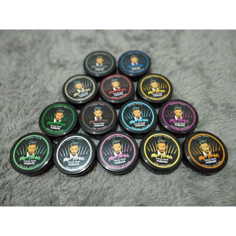 Pomade Oil Based Mr Trebis Paket 10 Pcs Free Sisir Saku