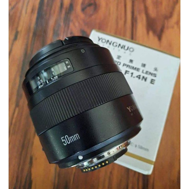 LENSA YN 50MM F1. 4 FOR NIKON YONGNUO 50MM F1.4