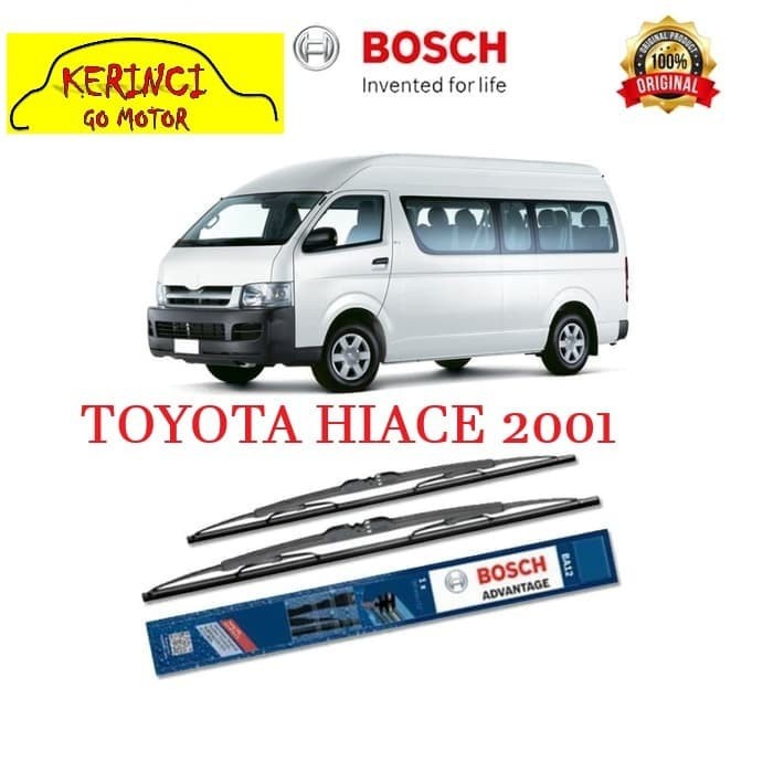 WIPER TOYOTA HIACE 2001 BOSCH ADVANTAGE 17&quot; &amp; 17&quot; SEPASANG WIPER BOSCH