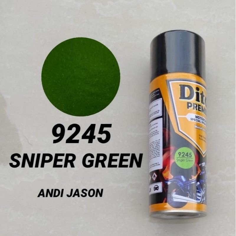 DITON PREMIUM CAT SEMPROT TAHAN BENSIN 400CC 9245 SNIPER GREEN