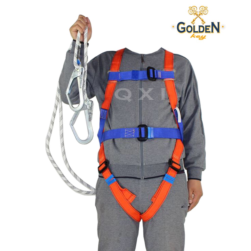 FULL BODY HARNESS DOUBLE BIG HOOK / SAFETY BELT DOUBLE BIG HOOK / TALI