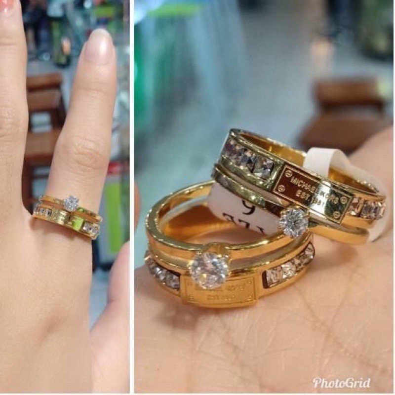 cincin wanita titanium anti karat