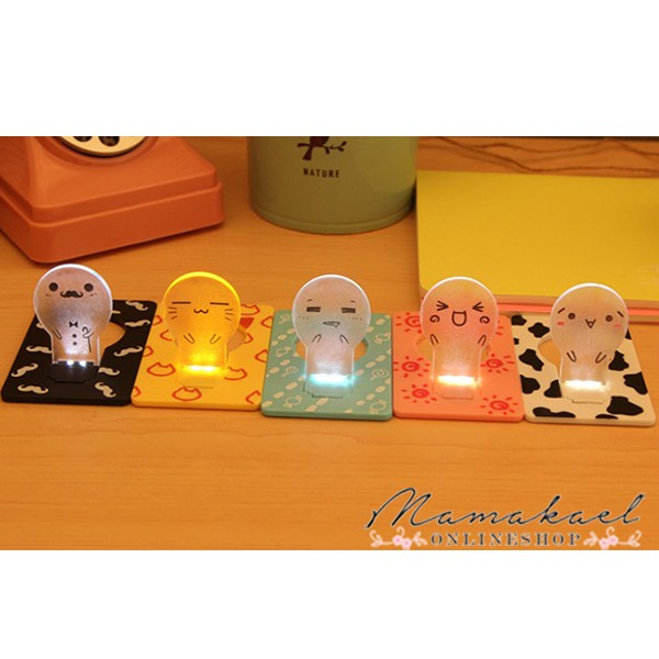 MK033 LAMPU HIAS LED LUCU LAMPU TIDUR BATERAI JAM TANGAN 