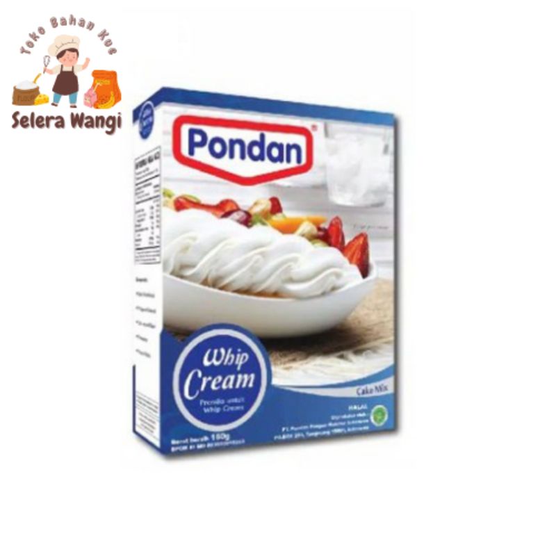 

PONDAN WHIP CREAM 150 GR