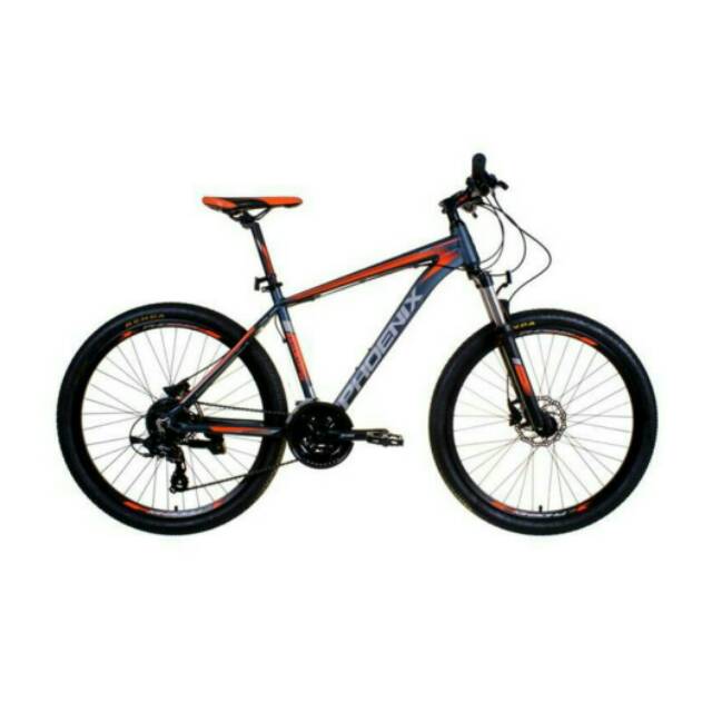 Sepeda MTB Phoenix Fnix X1 26 inch alloy hydraulic hidrolik