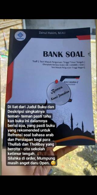 Bank Soal Bahasa Arab Disertai Kunci Jawaban Shopee Indonesia