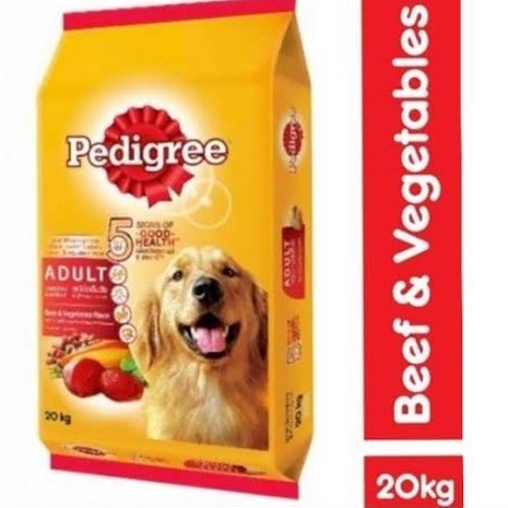 grab/gojek pedigree 20 kg adult beef and vegetables flavor PROMO!!!