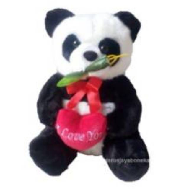 Boneka panda kecil