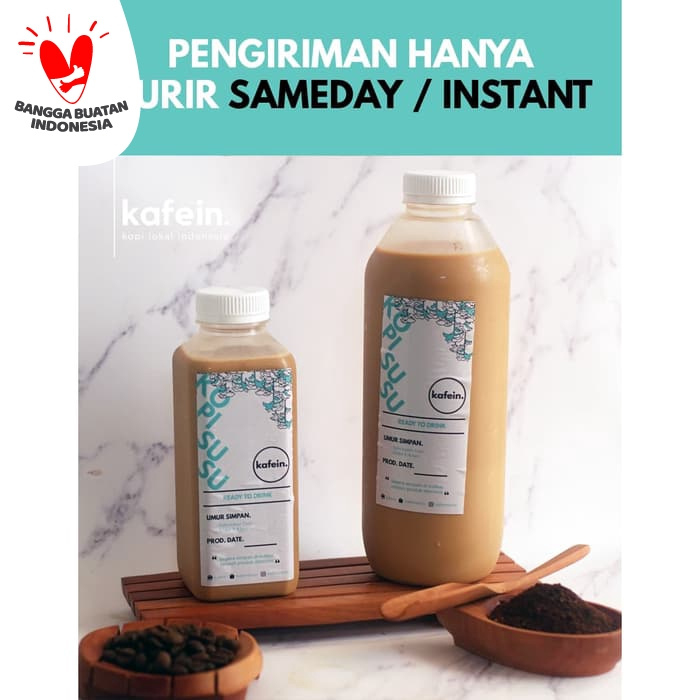 

MURAH [GOJEK/GRAB] Kafein Es Kopi Susu Ready to Drink - 500 ml