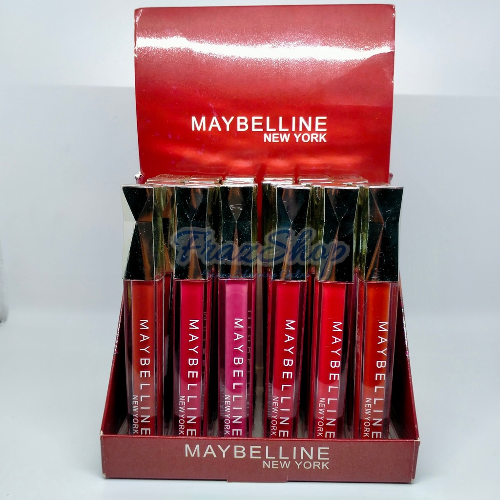 Lipstik Maybelline Super Stay Matte Lipgloss tutup silver