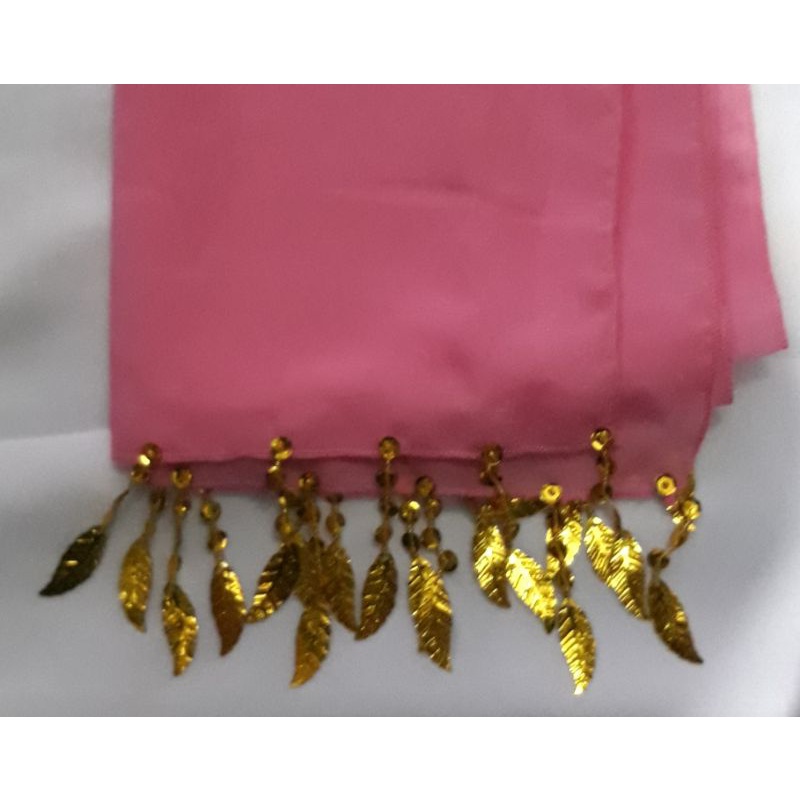 selendang tari anak/sampur tari anak/selendang adat-Pink