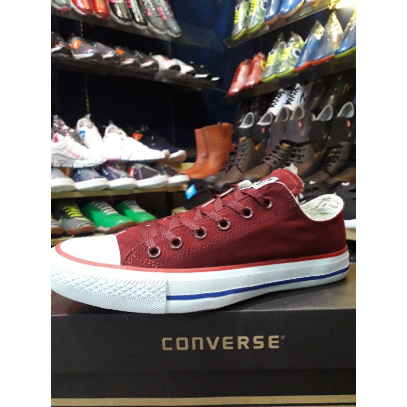 CONVERSE ALL STAR MAROON LIST BIRU