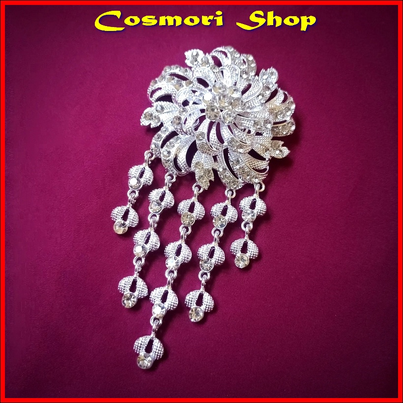 Bros Susun Jilbab Hijab Kutubaru Bross Kebaya Dada Kutu Baru Dagu Dokoh Cantik Kerongsang Murah Emas Brooch kekinian Wanita-3