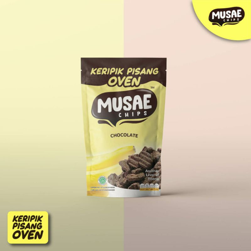 

Musae Chips Keripik Pisang Oven varian Chocolate 80gr