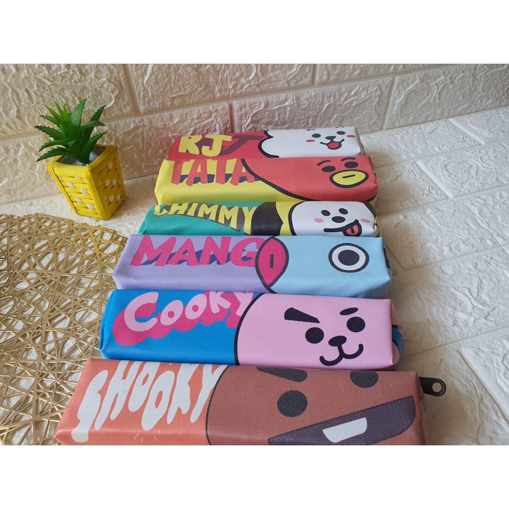 

Kotak Pencil Motif BT21 Lucu