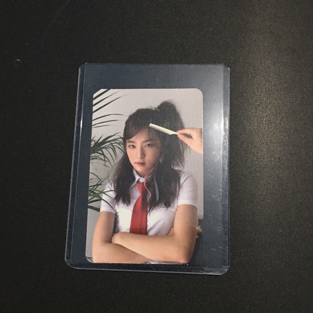 Seulgi Photocard Red Summer pc official