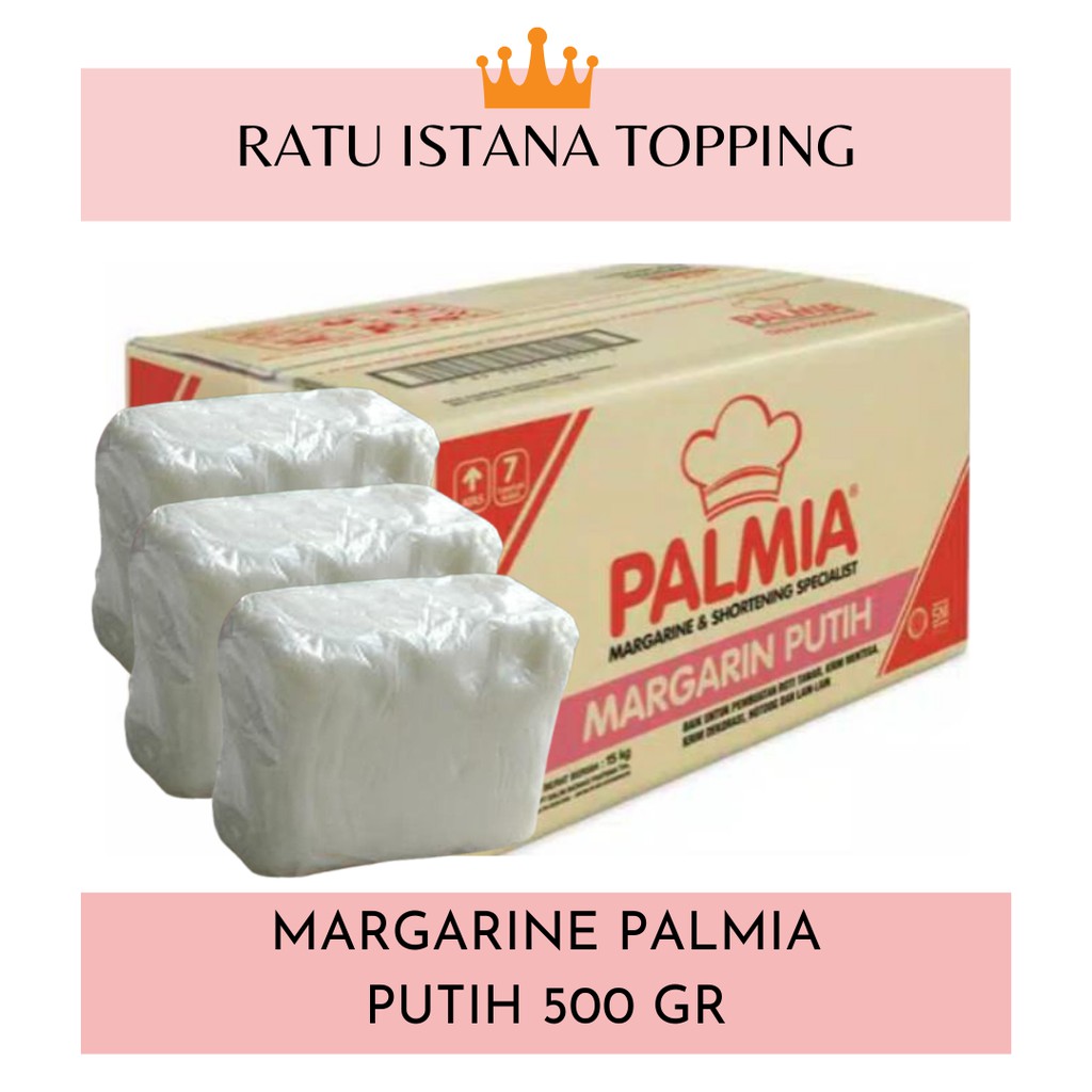 

MENTEGA PUTIH PALMIA 500 GR-MARGARINE PUTIH PALMIA-MENTEGA REPACK