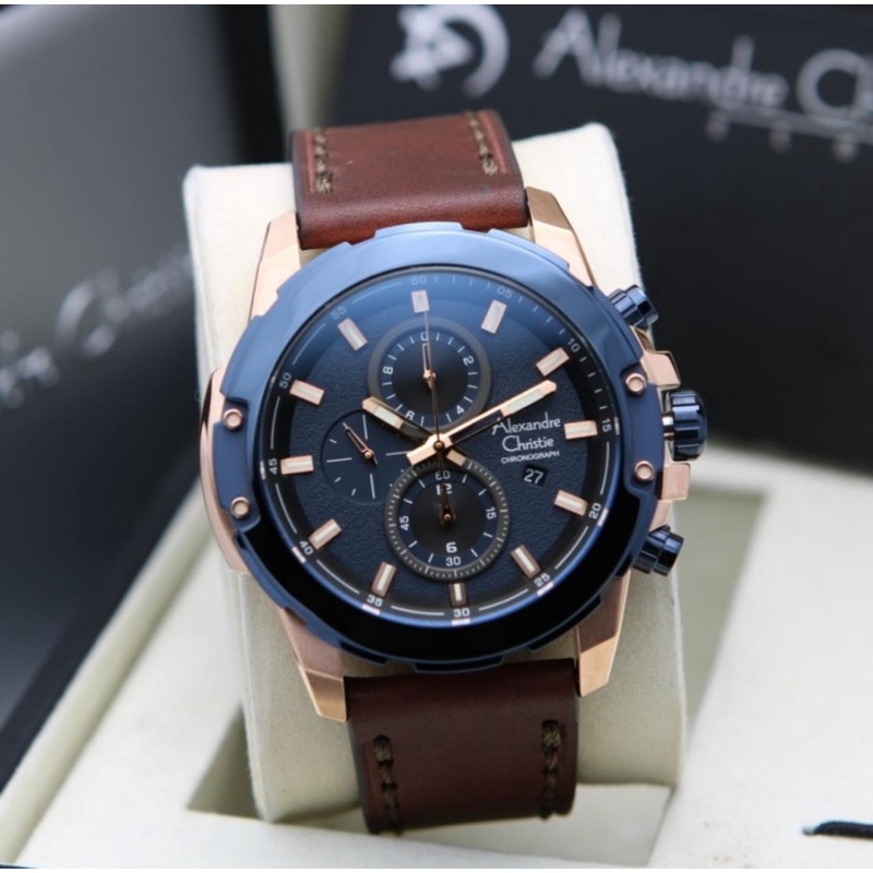 JAM TANGAN PRIA ALEXANDRE CHRISTIE AC 6583 ORI!! MURAH MERIAH GARANSI RESMI!!