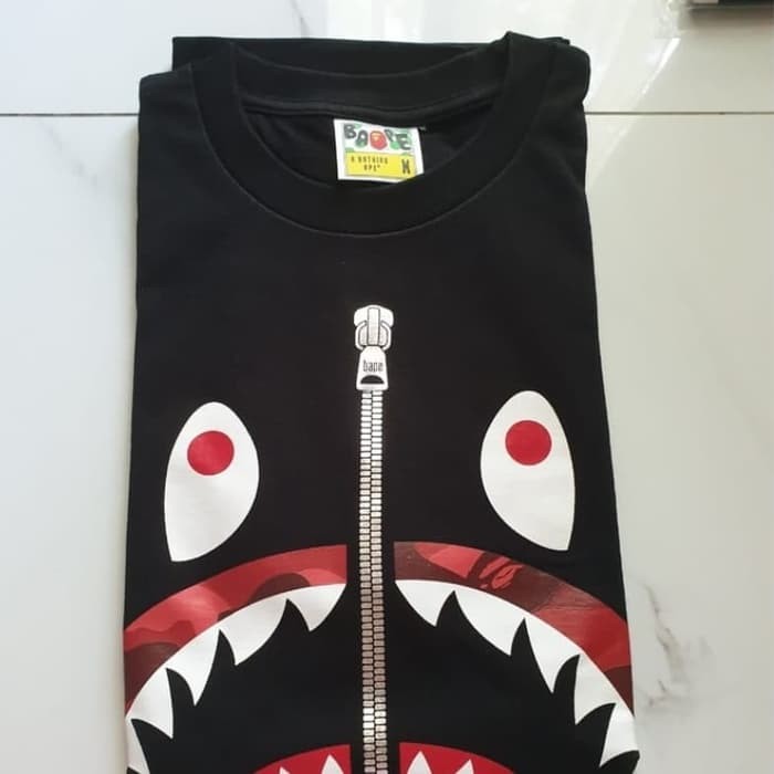 bape shark shirt original japan