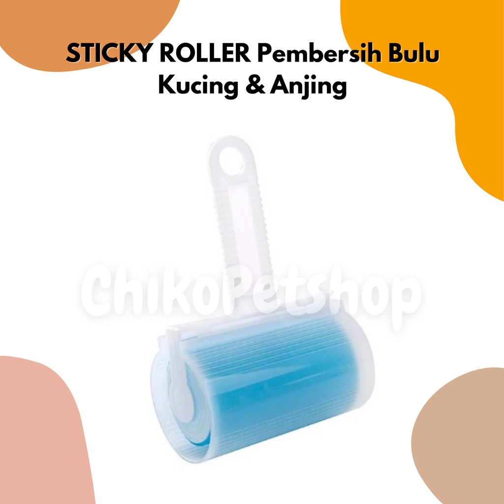 STICKY ROLLER Pembersih Bulu Kucing &amp; Anjing