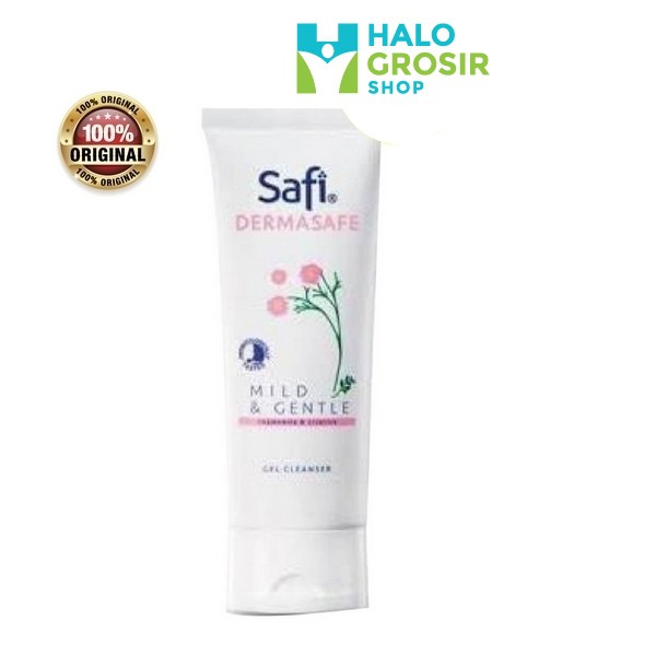 Safi Dermasafe Mild & Gentle Gel Cleanser 100G / Face Wash / Facial Wash / Sabun Wajah