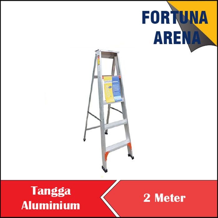 TANGGA ALUMINIUM TANGGA ALUMUNIUM LIPAT FORTUNA ARENA 2M