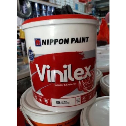 Cat Tembok Vinilex Nippon Paint 5 Kg Khusus Warna Putih Dan Cream