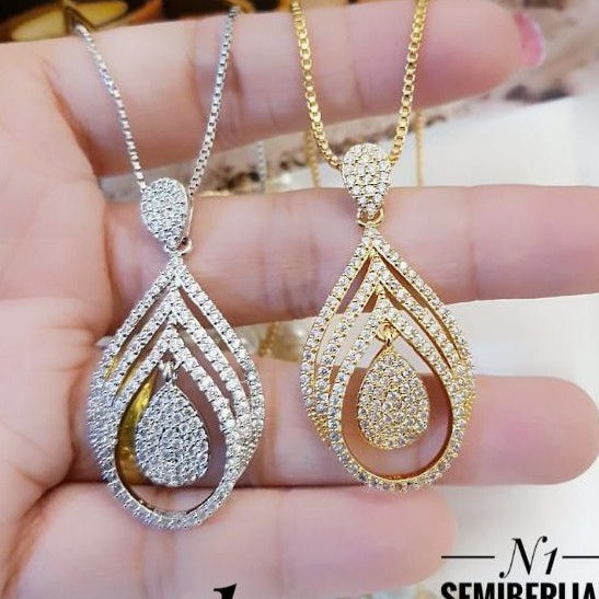 Xuping kalung lapis emas 24k 819l