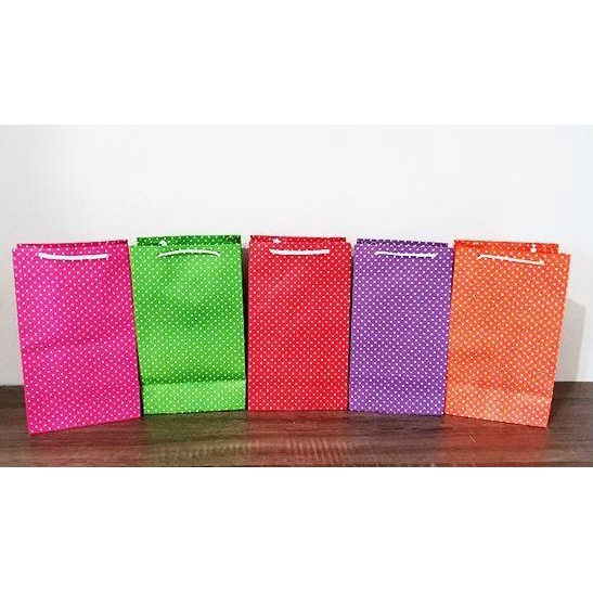 

Paper Bag Polkadot / Paper bag Motif / Tas Kertas / shopping Bag - Random