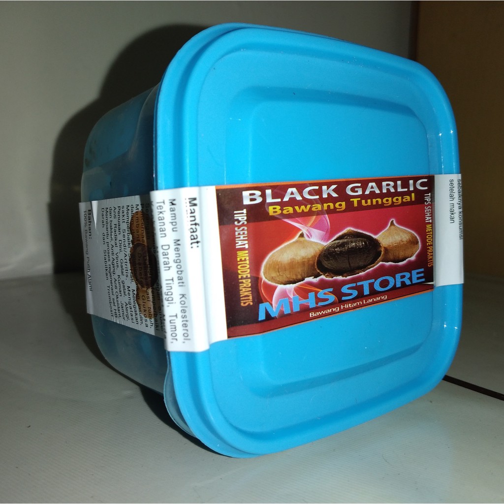 

BLACK GARLIC -Bawang Hitam Lanang-
