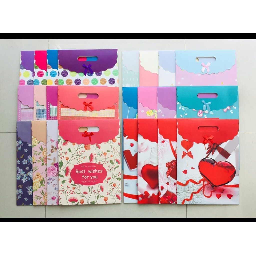 

Paper Bag Motif/ Tas Kertas Kado/ Tas Ulang Tahun FG Uk. XXXL SUPER JUMBO(48 x 35 cm)