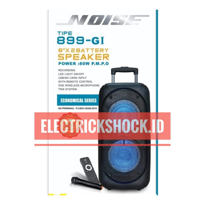 SPEAKER NOISE 899GI / 899 GI Battery 8x2